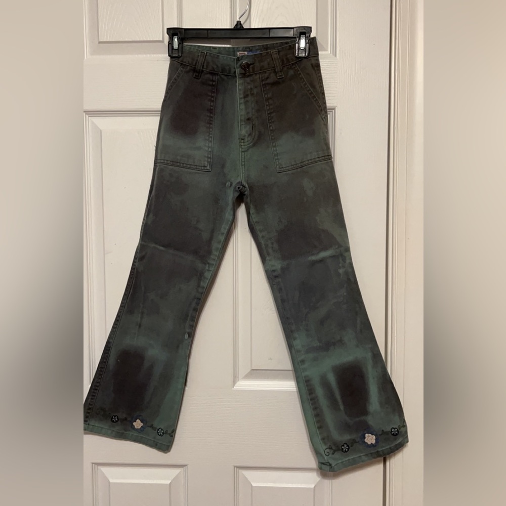 Vintage tie dye faded glory size 8 jeans